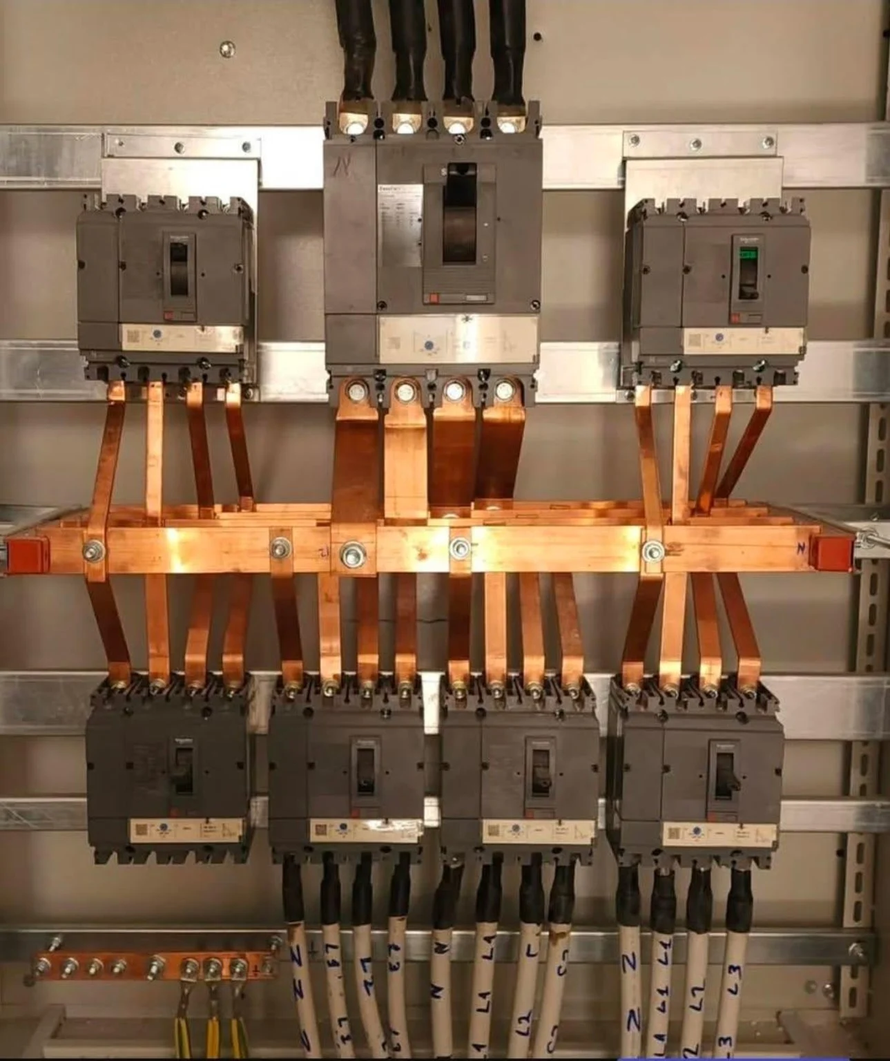 Panel elektrik · Shpërndarje